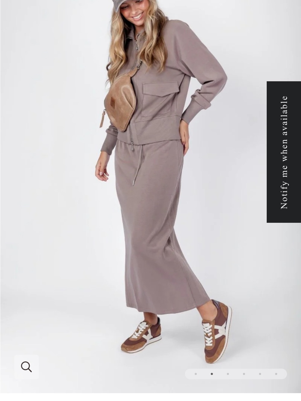 Casual Taupe Maxi Skirt — Effortless Everyday Style